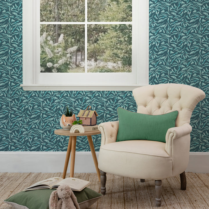 Balaya Wallpaper Teal