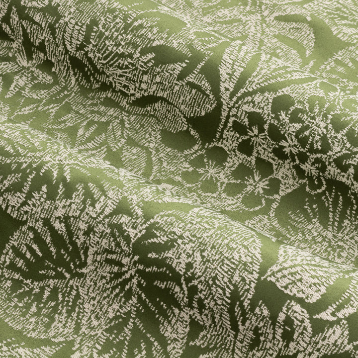 BALI 167X182 EYELET CURTAINS OLIVE