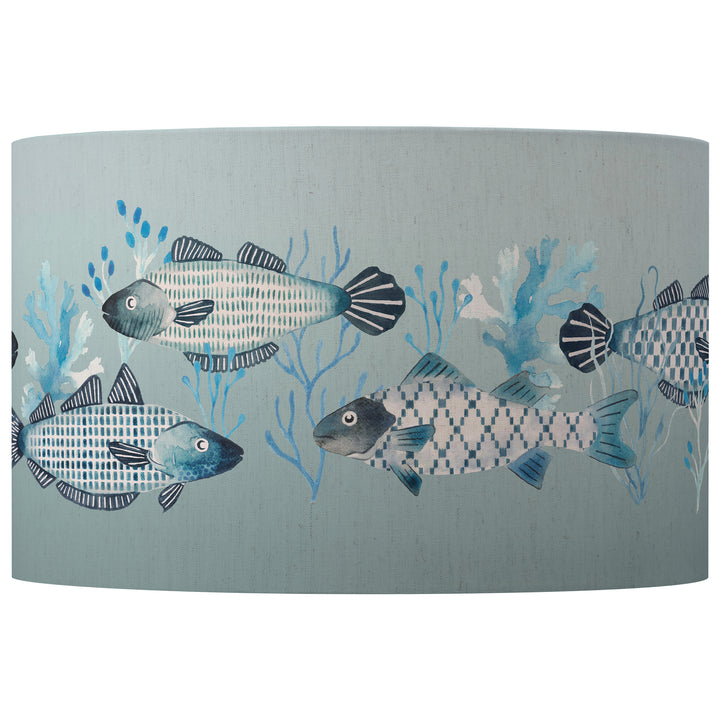 BARBEAU EVA 52X29CM LAMPSHADE SEAFOAM