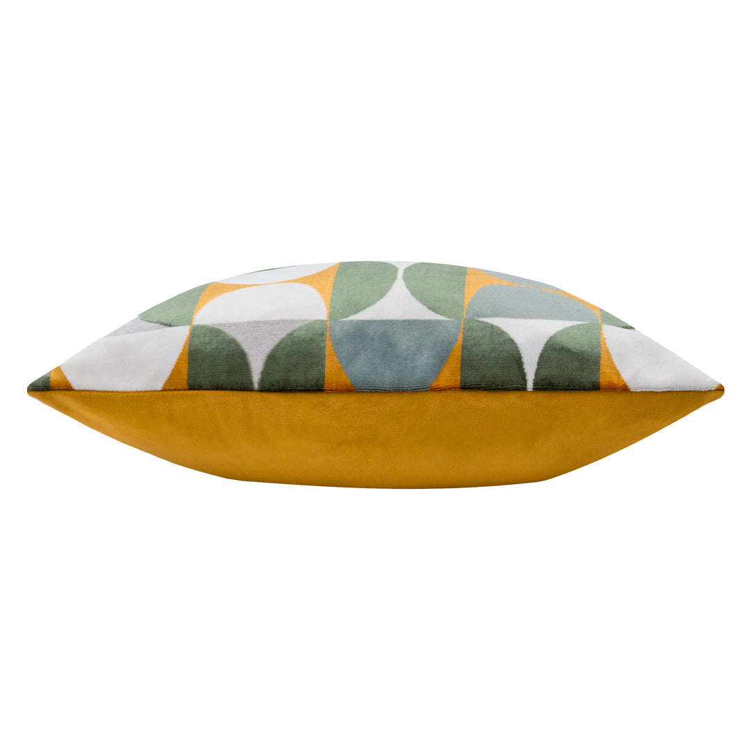 BARDOT 50X50 CUSHION CASE GOLD/BLUE