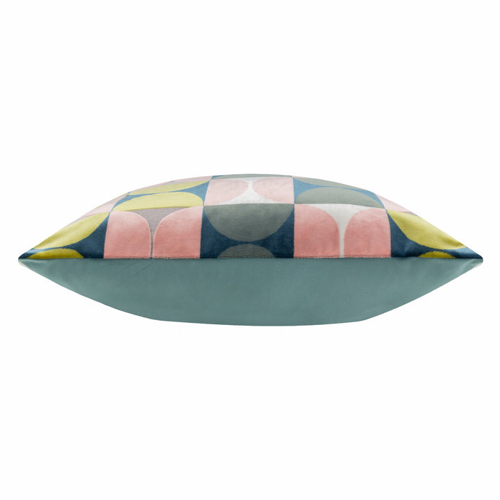 BARDOT 50X50 CUSHION CASE PINK/AVO GREEN