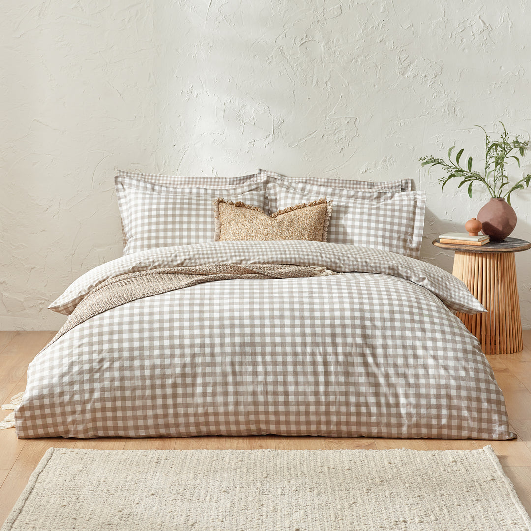 Barton Single Duvet Set Natural