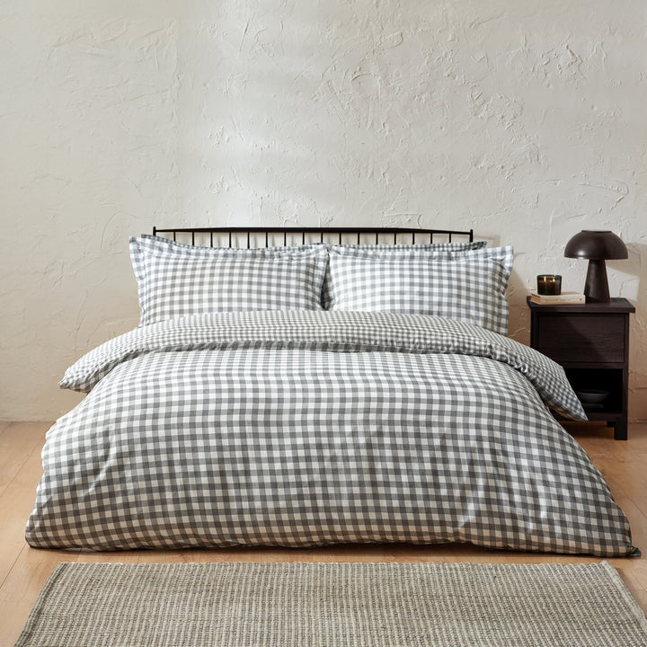 Barton Double Duvet Set Grey - image 4