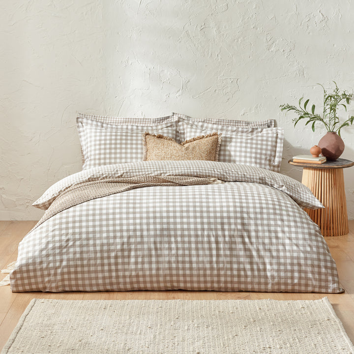 Barton Double Duvet Set Natural