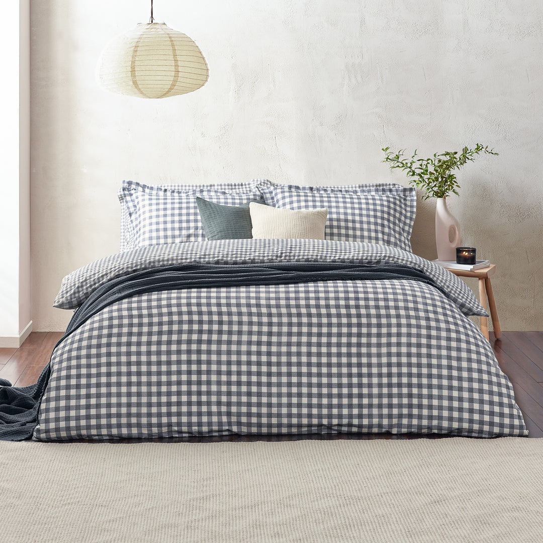 Barton Double Duvet Set Navy