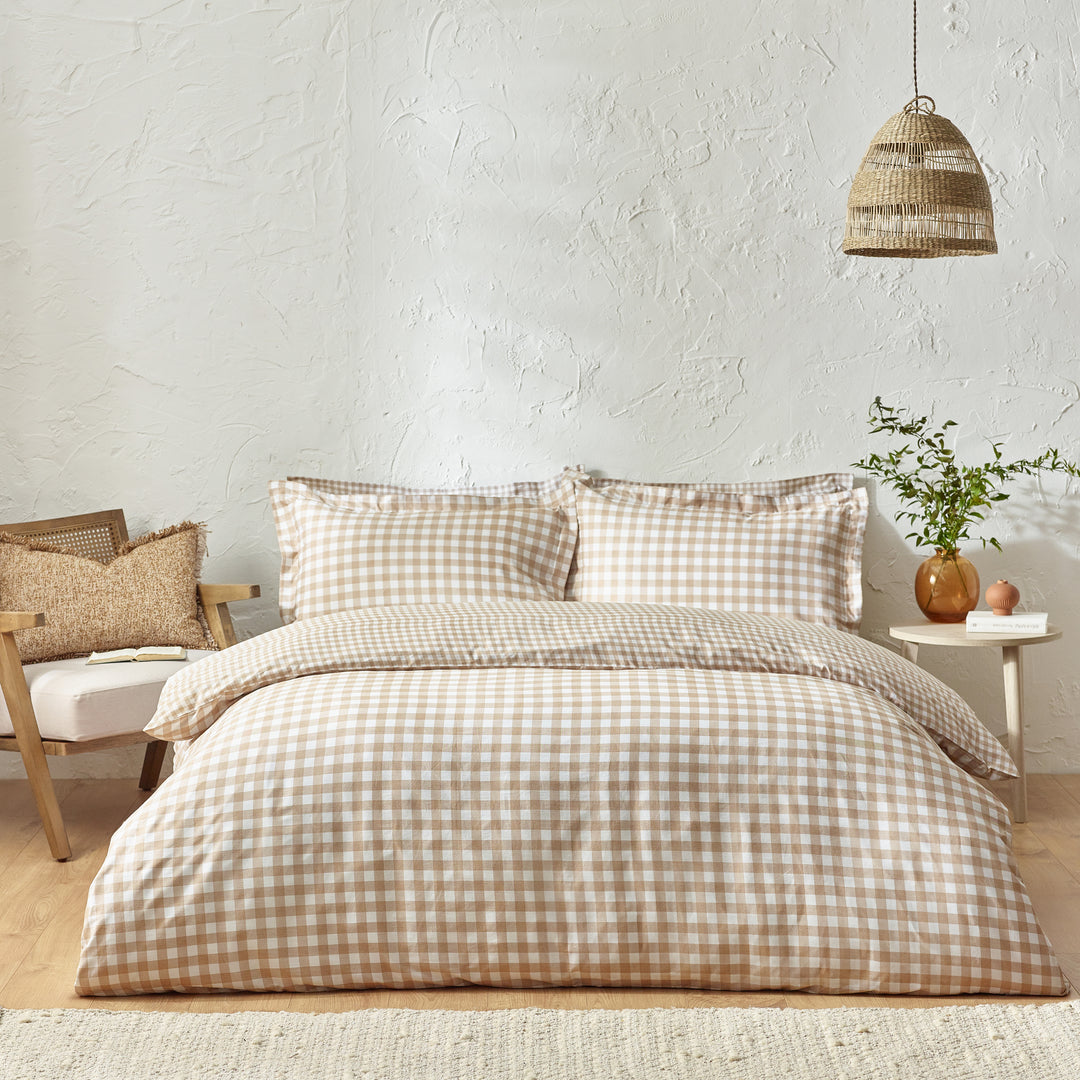 Barton Super King Size Duvet Set Biscuit - image 4