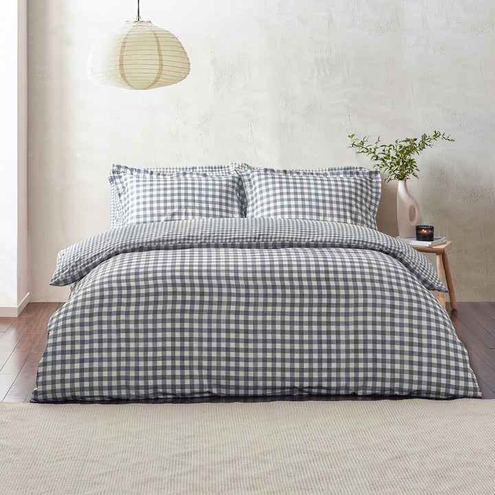 Barton Super King Size Duvet Set Navy - image 4