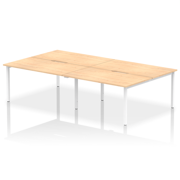 Evolve Plus B2B Bench Desk - 4 Person