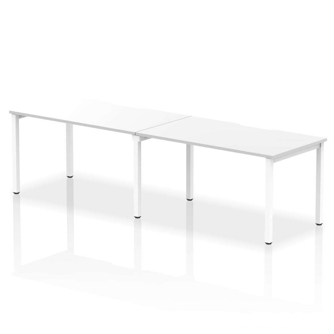 Evolve Plus Single Row Bench Desk - 2 Person