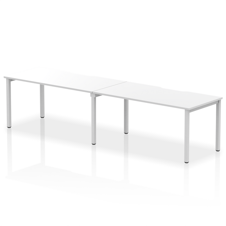 Evolve Plus Single Row Bench Desk - 2 Person