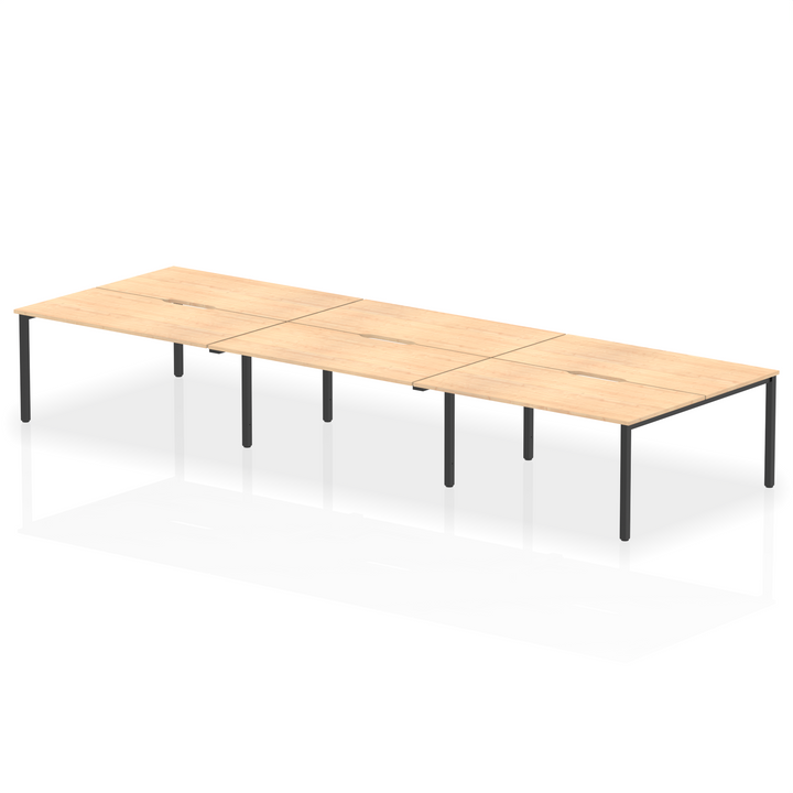 Evolve Plus B2B Bench Desk - 6 Person