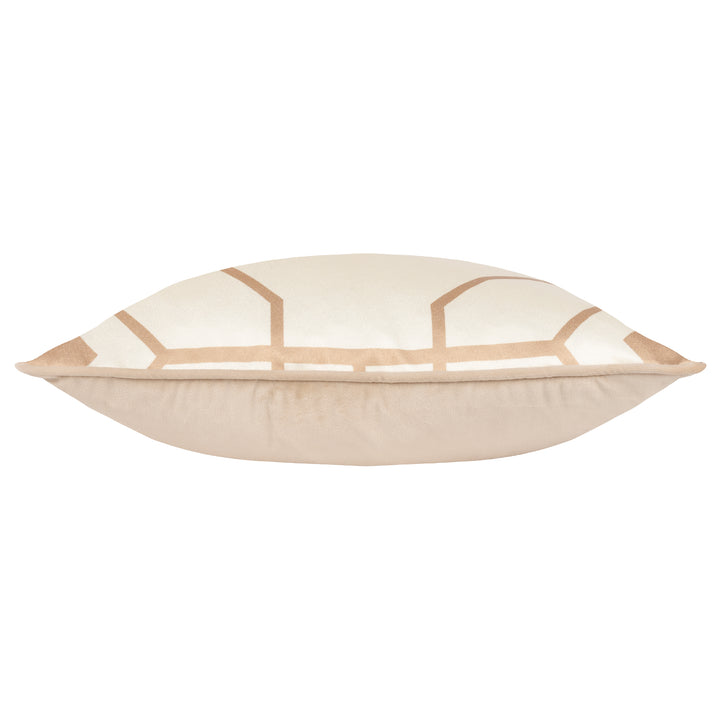 BEE DECO 43X43 CUSHION CASE CHAMPAGNE