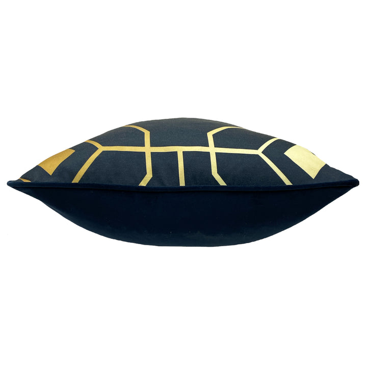 BEE DECO 43X43 CUSHION CASE NAVY