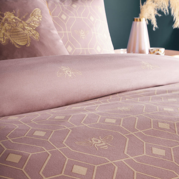 Bee Deco Sb Duvet Set Blush - image 3