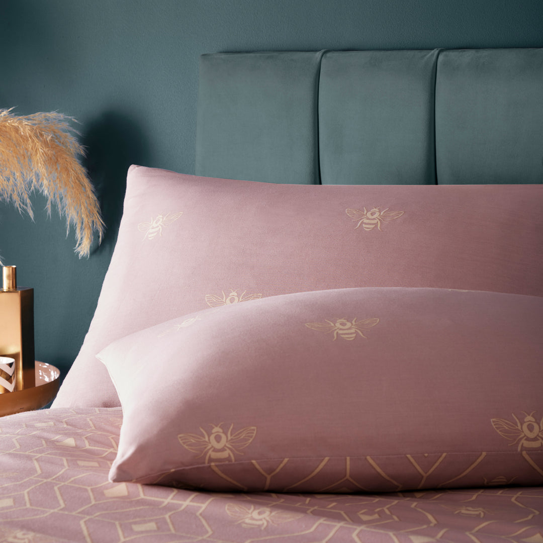Bee Deco Db Duvet Set Blush - image 2