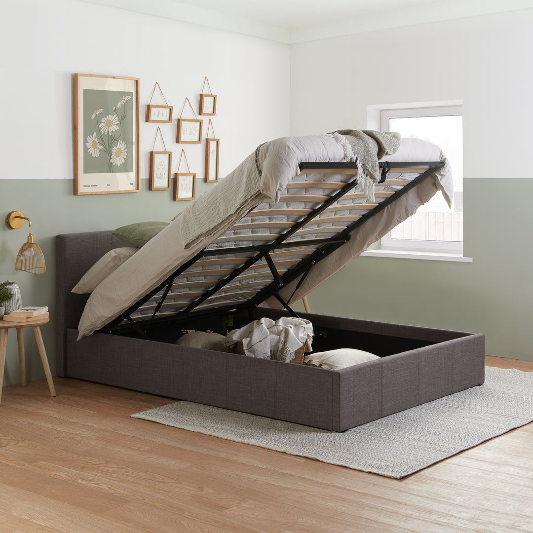 Berlin Small Double Ottoman Bed