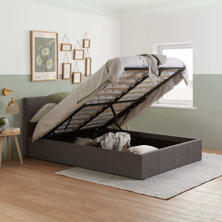 Berlin Small Double Ottoman Bed
