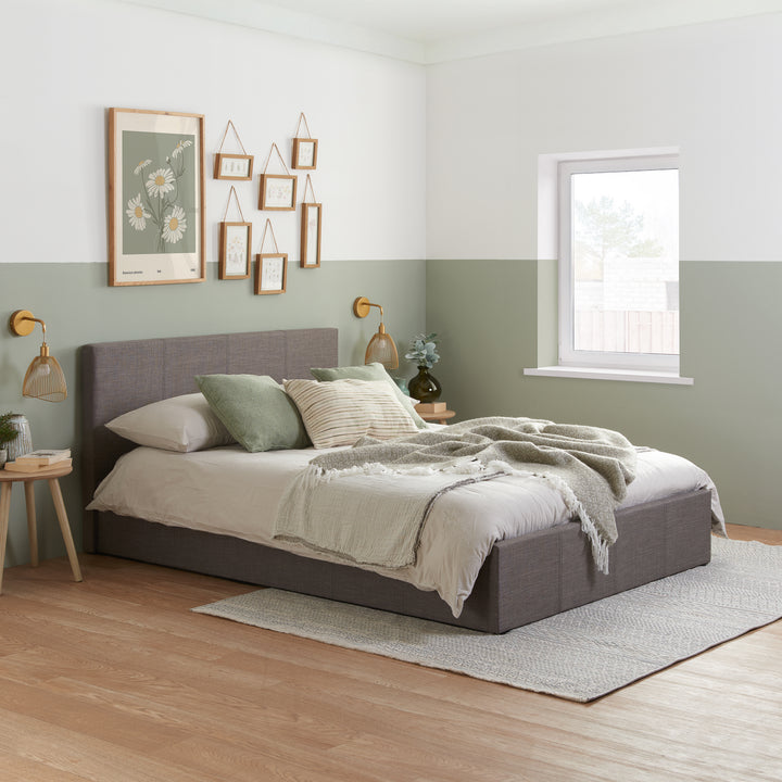 Berlin Small Double Ottoman Bed