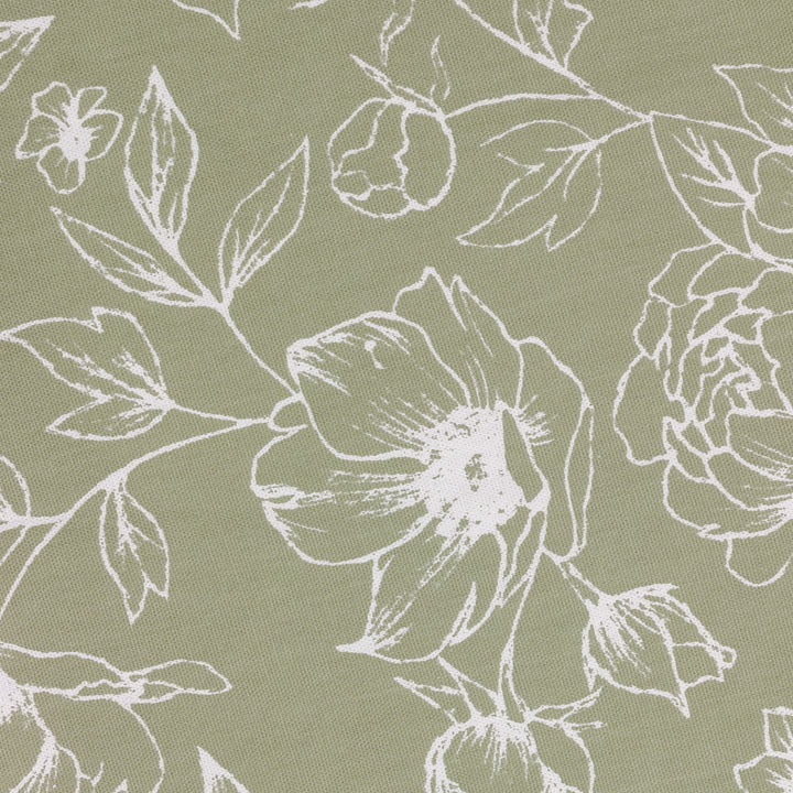 Bella 117x137 Pencil Pleat Curtains Sage - image 7