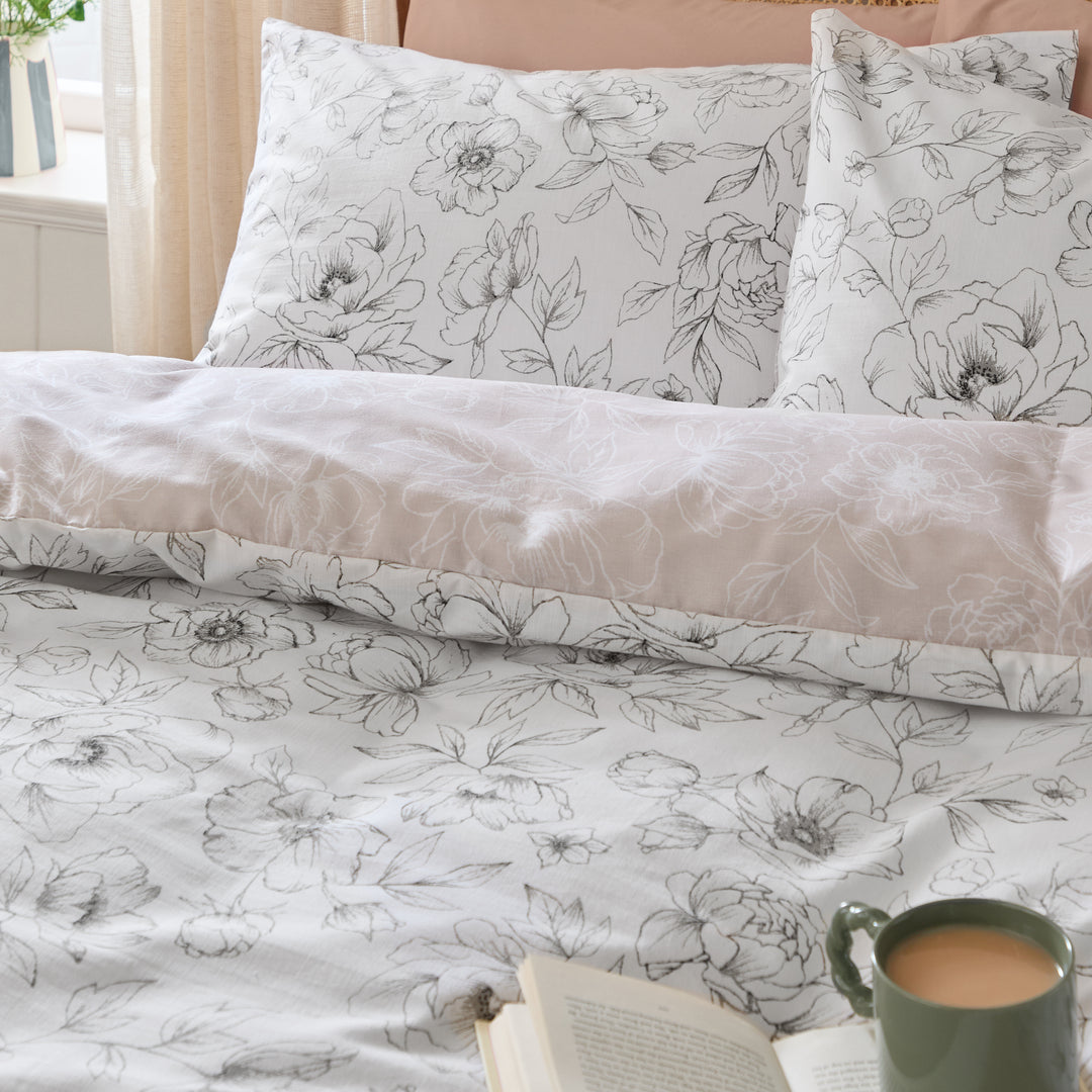 Bella Single Duvet Set Natural - image 2