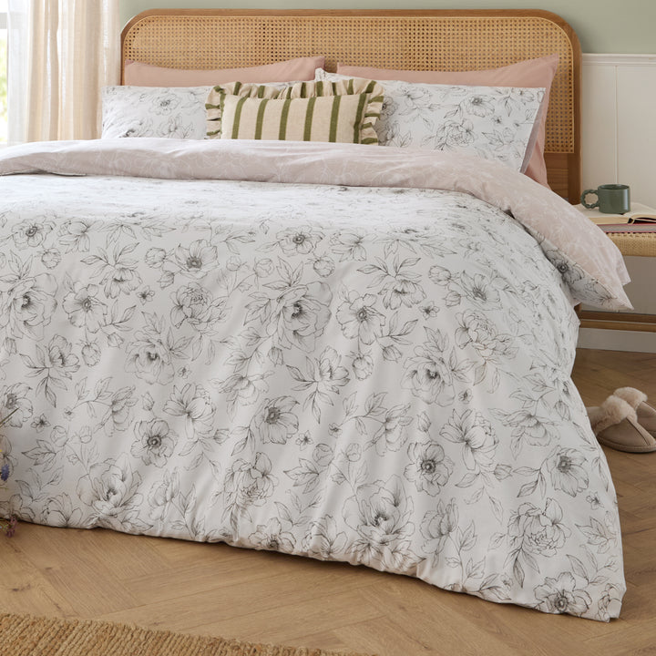 Bella King Duvet Set Natural - image 3