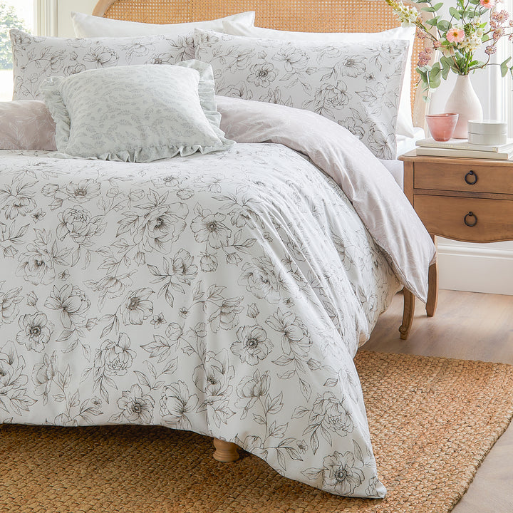 Bella King Duvet Set Natural - image 4