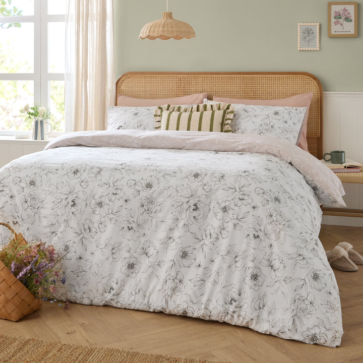 Bella King Duvet Set Natural