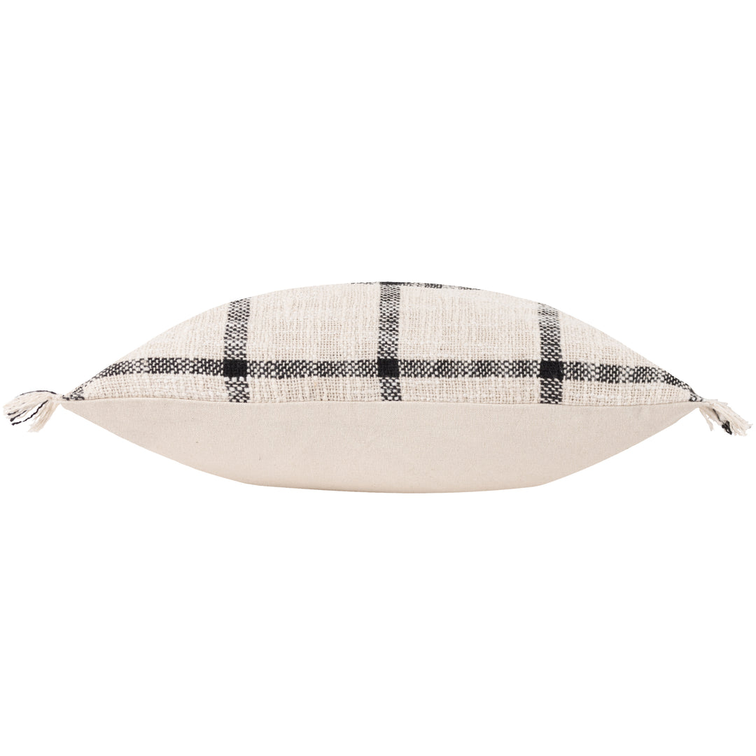 BENI 45X45 CUSHION CASE NATURAL/BLACK