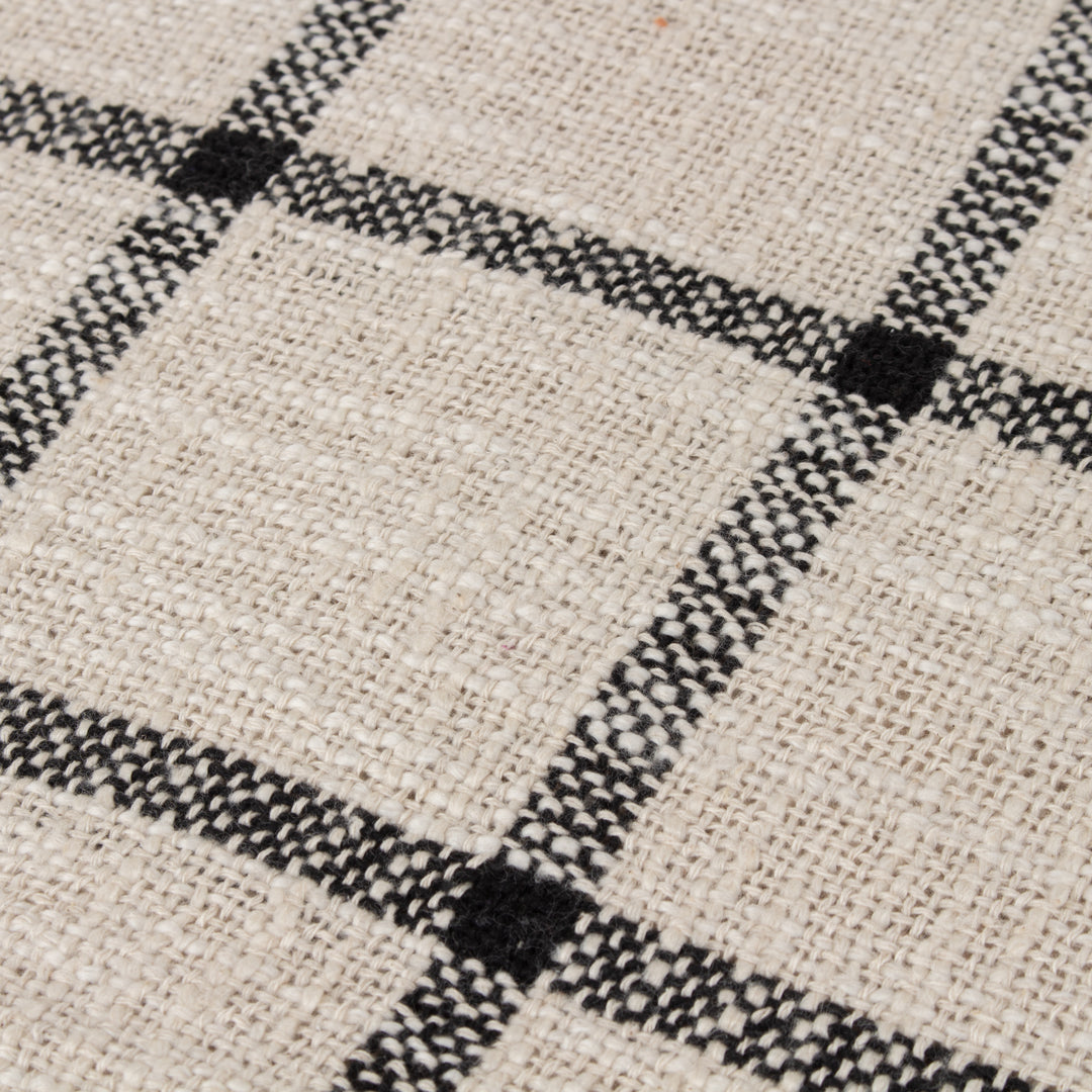Beni 130x180 Throw Natural/Black - image 3