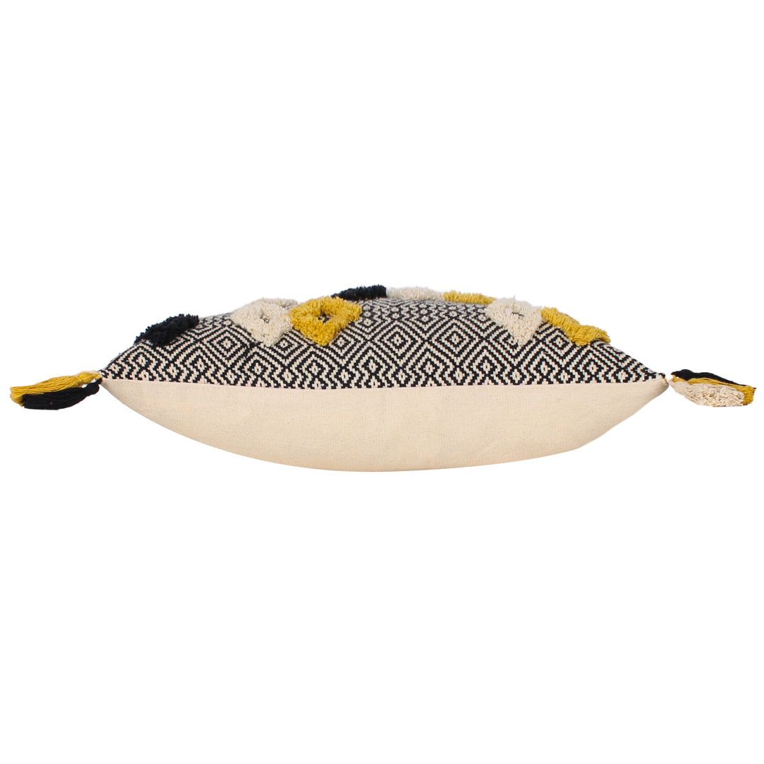 BENJI 30X50 CUSHION CASE BLACK/OCHRE