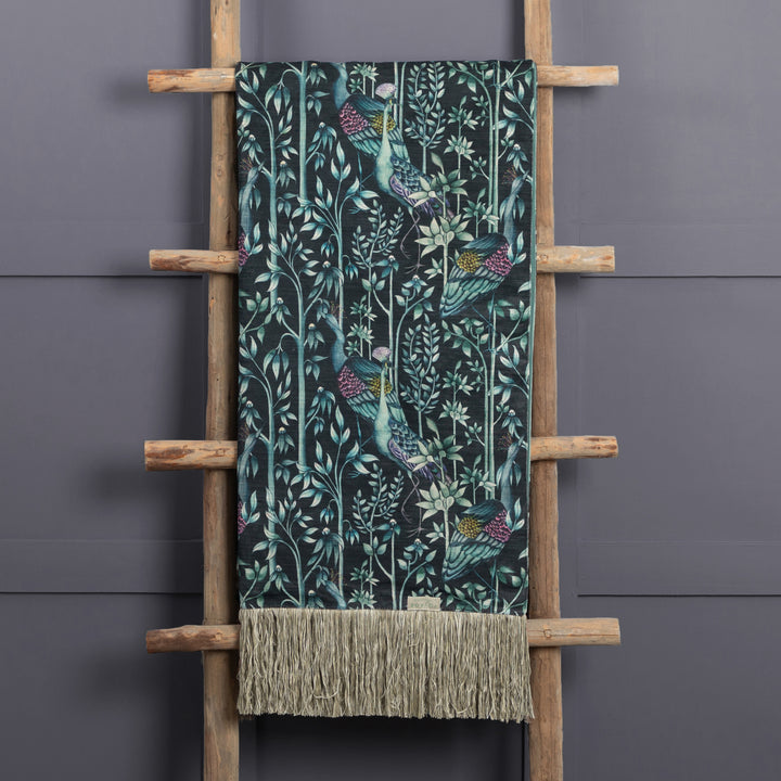 BENNU 136X200 THROW EMERALD