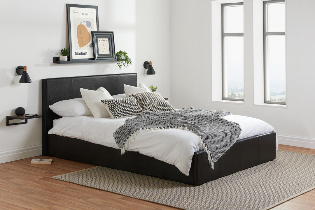 Berlin Small Double Ottoman Bed