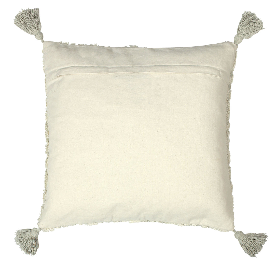 BERBERA 45X45 CUSHION COVER NATURAL/TAUPE