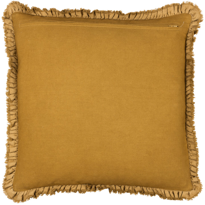 BERTIE 45X45 CUSHION CASE SAFFRON
