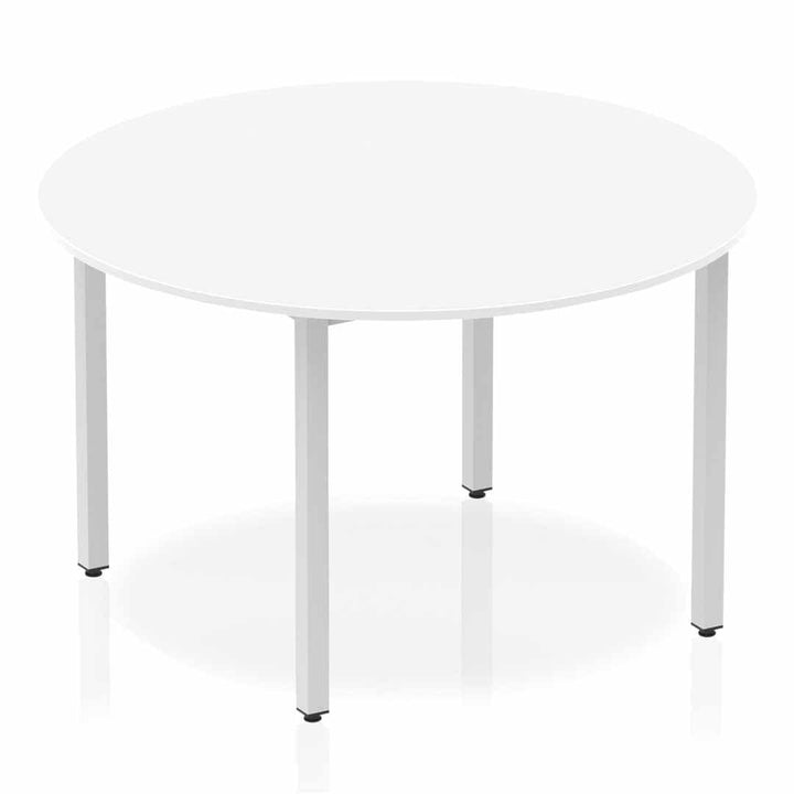 Impulse Round Table With Box Frame Leg