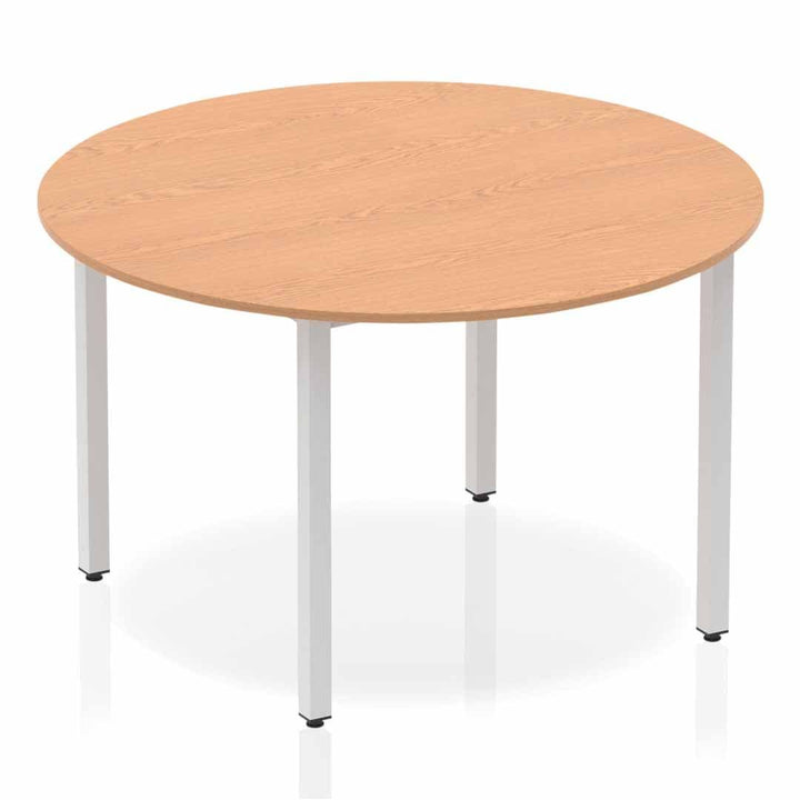 Impulse Round Table With Box Frame Leg
