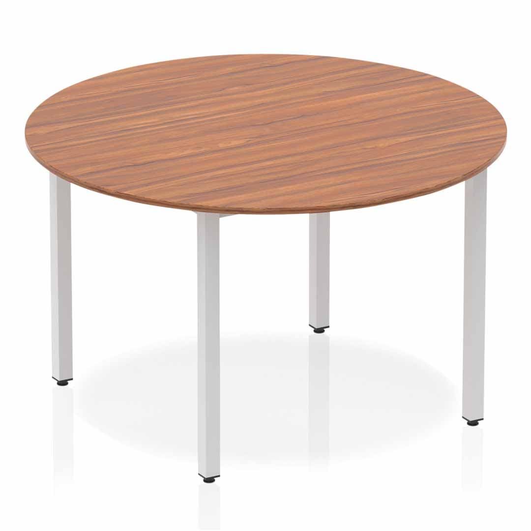Impulse Round Table With Box Frame Leg
