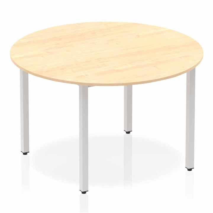 Impulse Round Table With Box Frame Leg