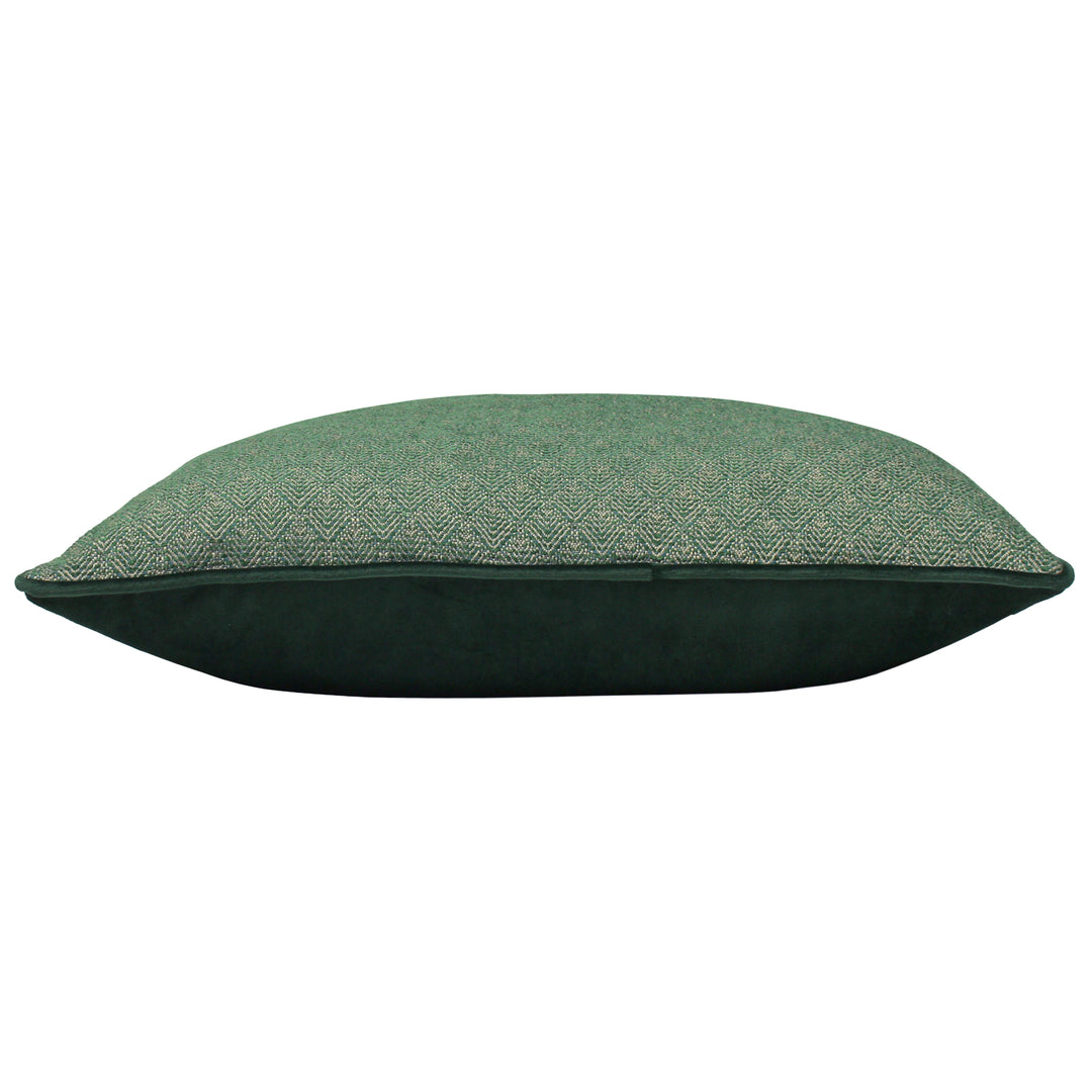 BLENHEIM 45X45 CUSHION COVER FOREST GREEN