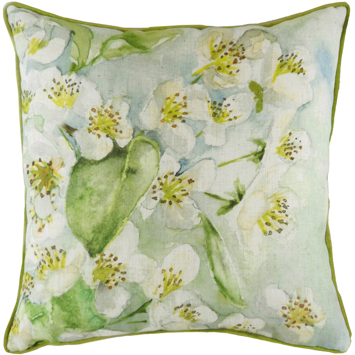 BLOSSOMS PEAR 43X43 C/CASE GREEN