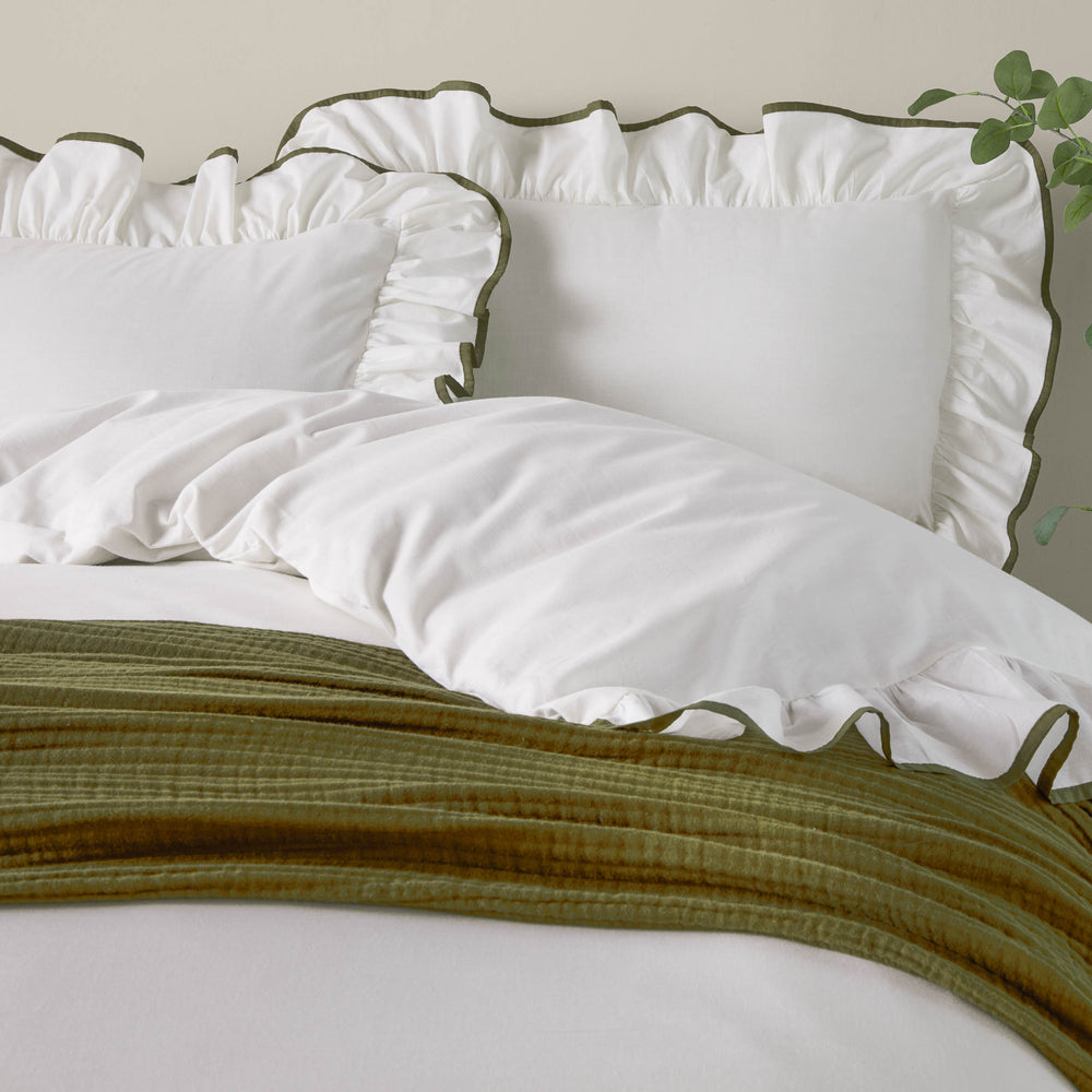 Blousey Single Duvet Set Olive - image 2