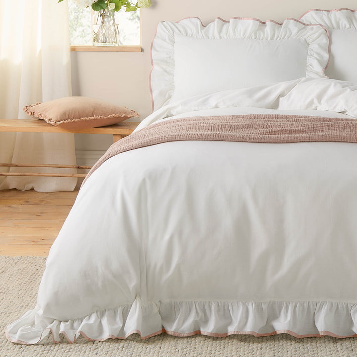 Blousey Double Duvet Set Pink - image 3