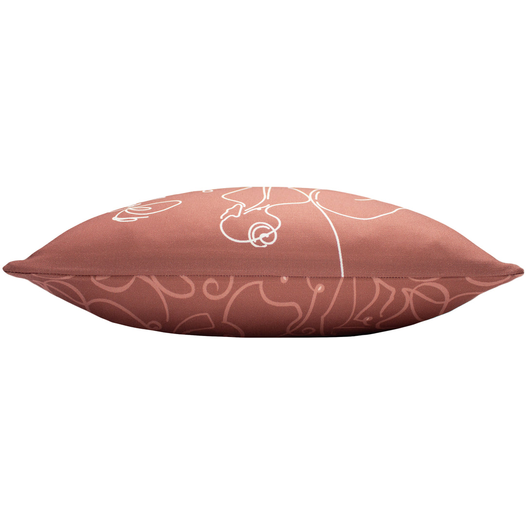 BODYART 43X43 CUSHION CASE CLAY RED