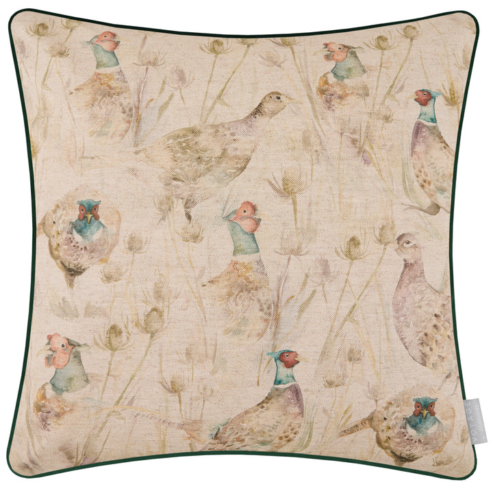BOWMONT PHEASANT 50X50 CUSHION CASE MULTI