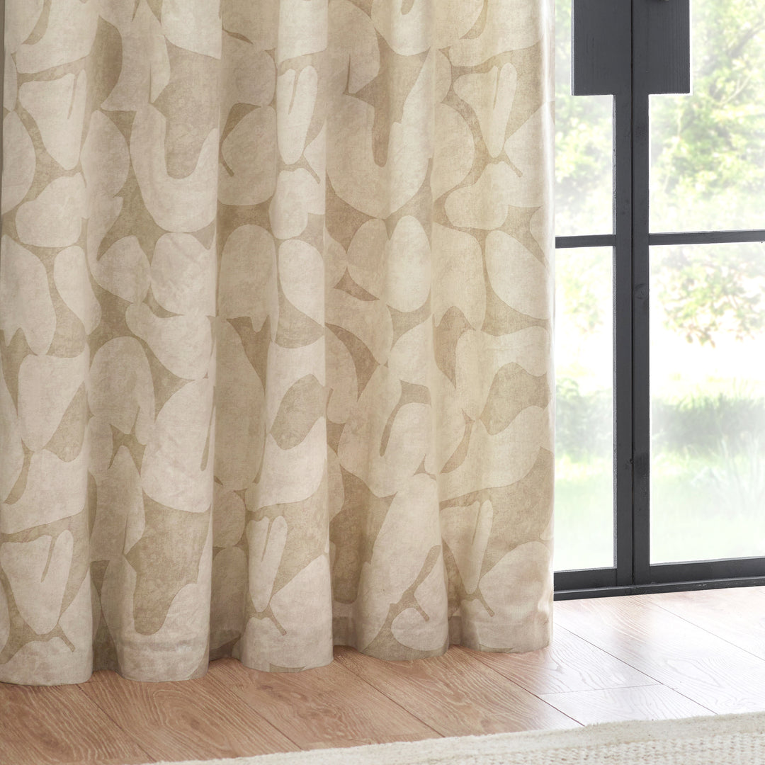 BRINN 168X137 EYELET CURTAINS NATURAL
