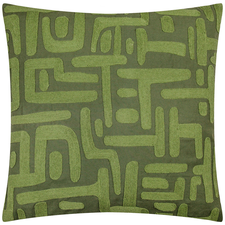 BROOKE 45X45 CUSHION CASE IVY GREEN