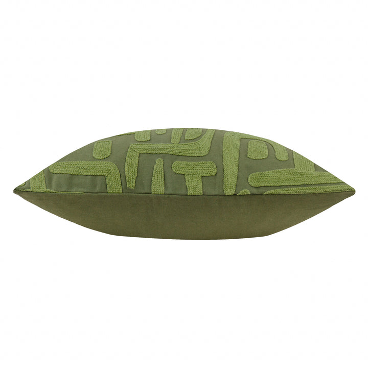 BROOKE 45X45 CUSHION CASE IVY GREEN
