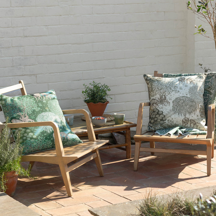 The Brooke 55x55 Outdoor Cushion Case Linen - image 5
