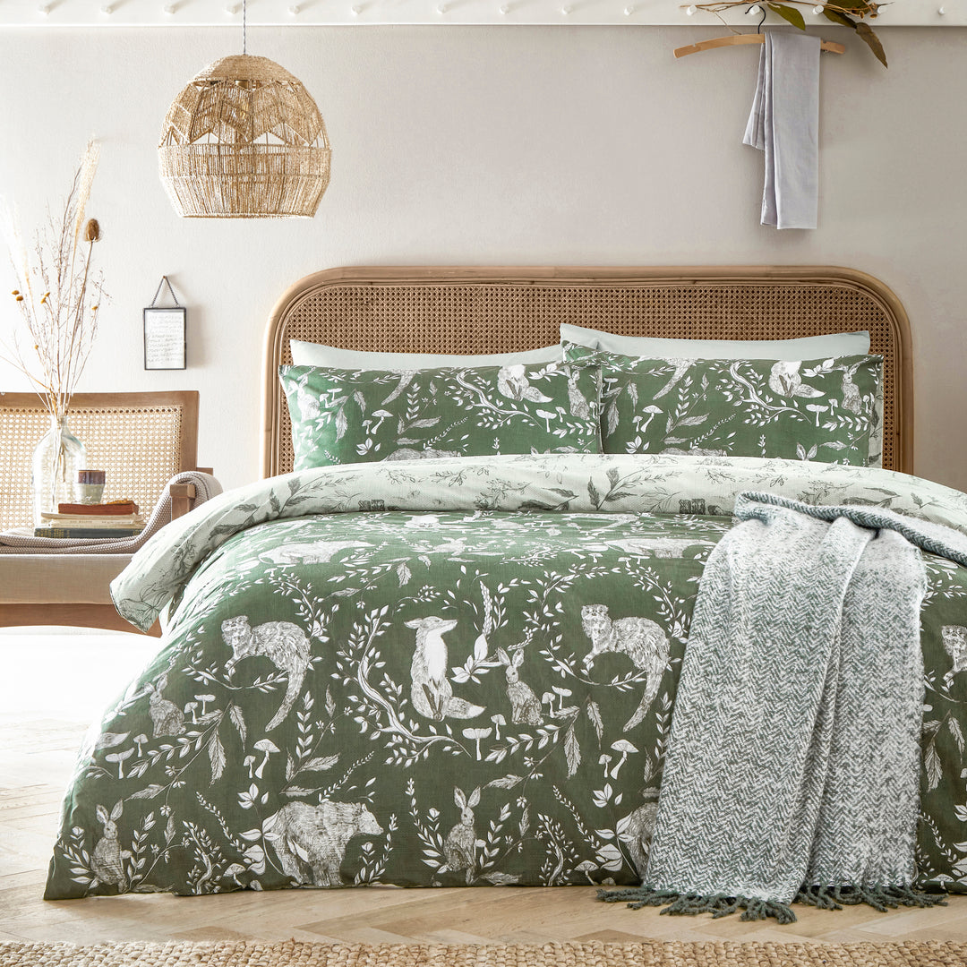 Buckthorn Single Duvet Set Evergreen - image 4