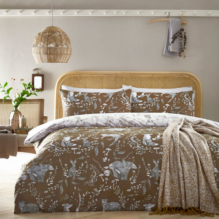 Buckthorn Double Duvet Set Amber